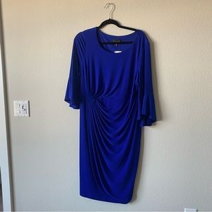 Royal blue dress